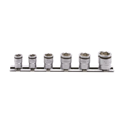Ko-Ken Torx Plus Bit Socket Set On Rail 3/8" Drive x 20 - 55IP, 8pcs