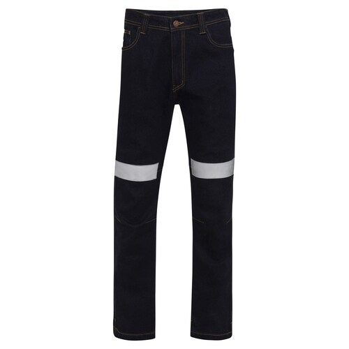 Boomerang Mens Taped Cotton Stretch Jeans Indigo 82 Regular