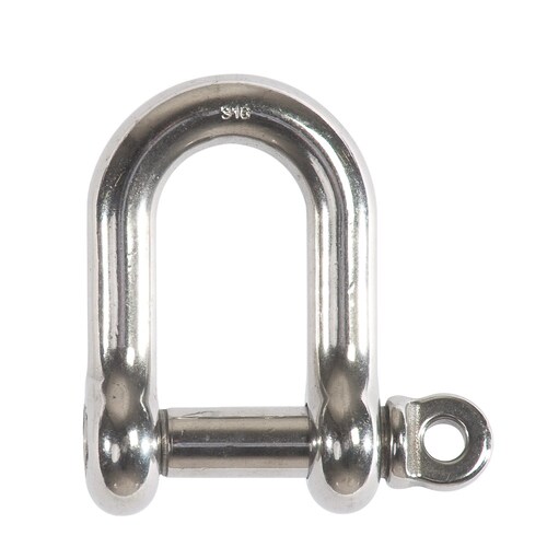 Beaver 5mm G316 Stainless Steel Dee Shackle