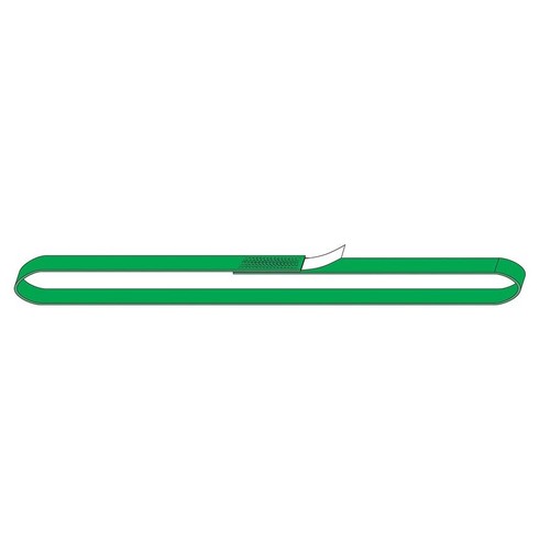 Beaver Double Ply Endless Flat Sling 3m x 50mm Green, 2 Tonne WLL