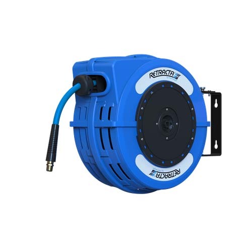 Retracta Compressed Air/Water Hose Reel (Blue) 3/8" (10mm) x 15m Hose