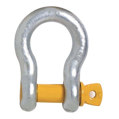 Beaver Grade S Screw Pin Bow Shackle - 5mm x 6mm x 330kg 0.33T WLL