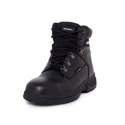 Mack Bulldog II Lace-Up Safety Boots Black UK/AUS Size 4