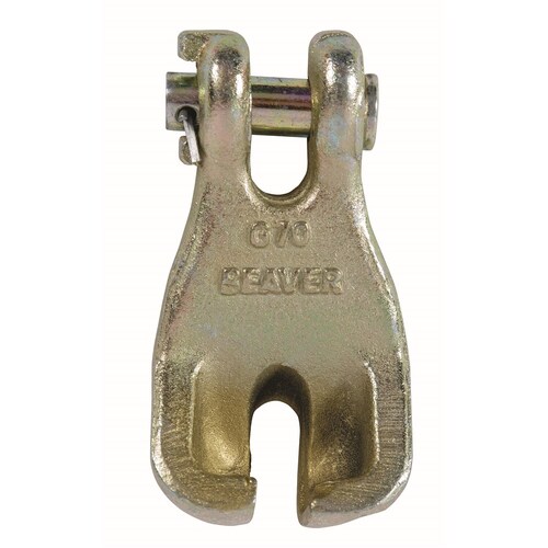 Beaver G70 Gold Clevis Claw Hook 7-8mm x 3800kg