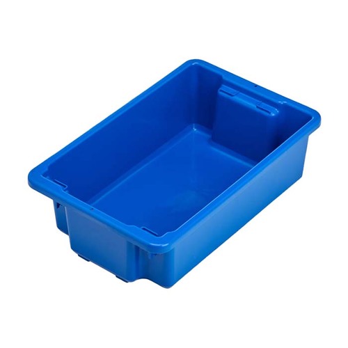 Fischer Store-Tub Nesting Crate 32L Blue 648 x 415 x 195mm