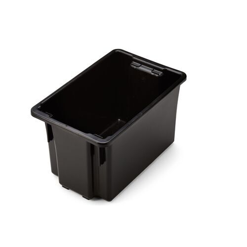 Fischer Store-Tub Nesting Crate 68L Black 648 x 415 x 390mm