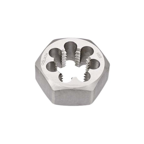 Goliath 3 x 0.5mm Metric Coarse Hexagonal High Speed Steel Die Nut