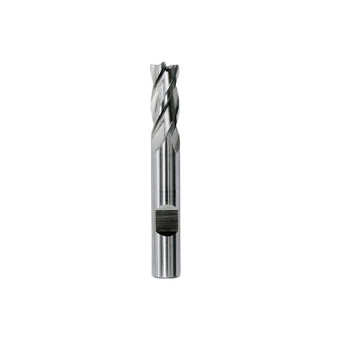 Bordo 8mm Short Flatted HSS Cobalt End Mill - 6070-8.00S