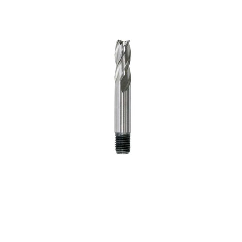 Bordo 1/4" Long Threaded HSS Cobalt End Mill - 6060-1/4L
