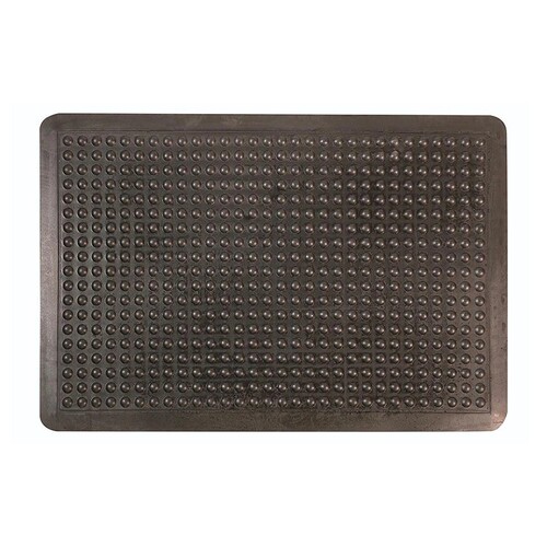 Supreme Comfort Mat Natural & Recycled Rubber 600 x 900mm Black