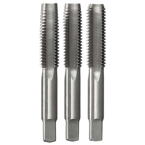 Bordo 6G x 40 TPI UNF Chrome Alloy Hand Tap Set, 3 Pieces