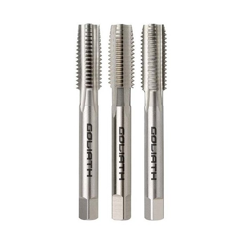 Goliath 22 x 1.25mm MF Straight Flute Tap Set HSS Bright - C4449XED4