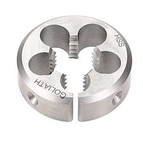 Goliath No. 1 x 64 UNC 13/16" Circular Split Button Die HSS F02CA