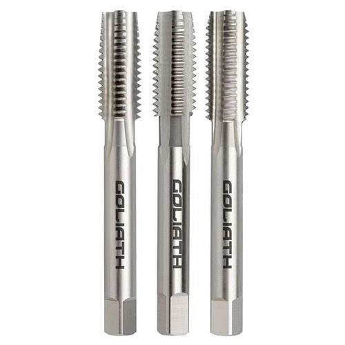 Goliath 1-1/16" x 12 TPI UNF Straight Flute HSS Tap Set - C21XDD4