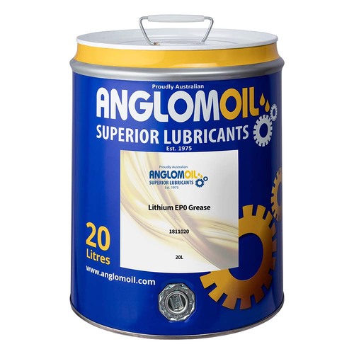 Anglomoil EP Grease NGLI No. 00 Lithium Hydroxy 20kg (20L)
