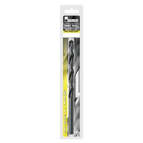 Bordo 1mm Long Series HSS Black Drill Bit (Clam Shell) - 2501-1.00S