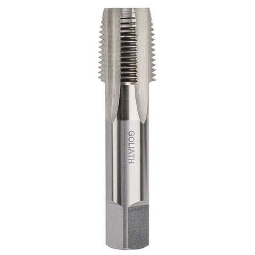 Goliath 1/8" x 28 TPI BSPT Bottoming HSS Bright Pipe Tap - B81XHC4