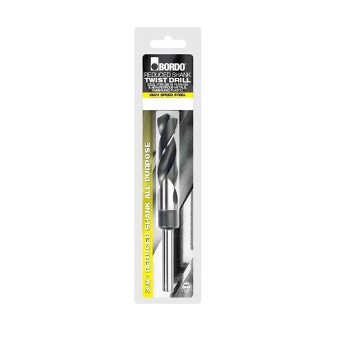 Bordo 2647-14.00 Reduced Shank Drill Bit 14mm x 3/8" - Bright/Black HSS