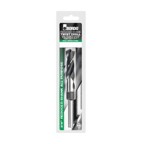 Bordo 2646-9/16 Reduced Shank Drill Bit 9/16 x 3/8" - Bright/Black HSS
