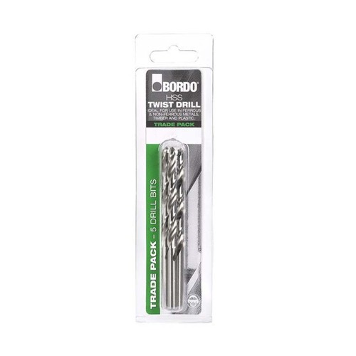 Bordo 11/64" HSS Bright Jobber Drill Bit Trade Pack 2006-11/64TP - 5/Pack