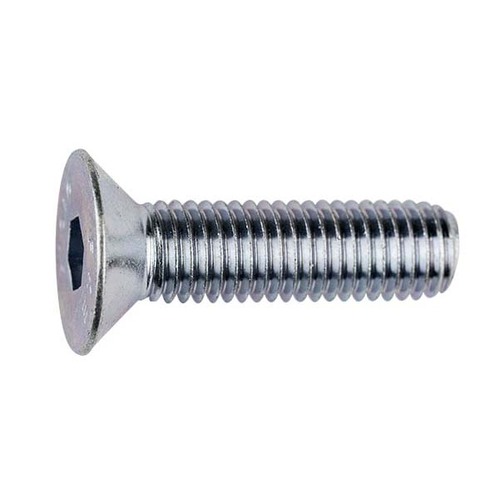 M10 x 50 Flat Head Socket Screw Plain G10.9 - Box of 100