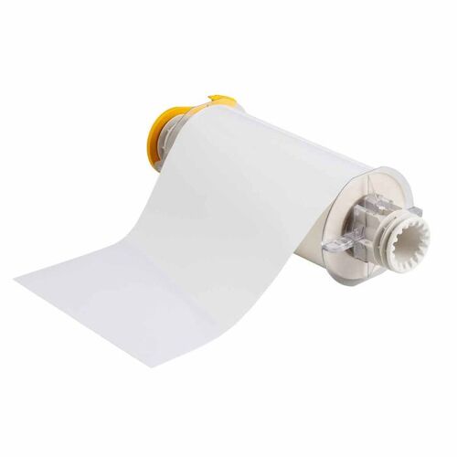 Brady B-595 Indoor/Outdoor Vinyl Label 254mm x 15.2m - White