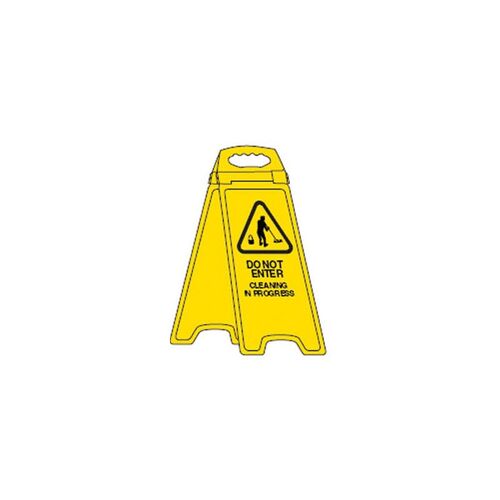 Brady Deluxe Floor Stand Do Not Enter Cleaning in Progress 670 x 280mm