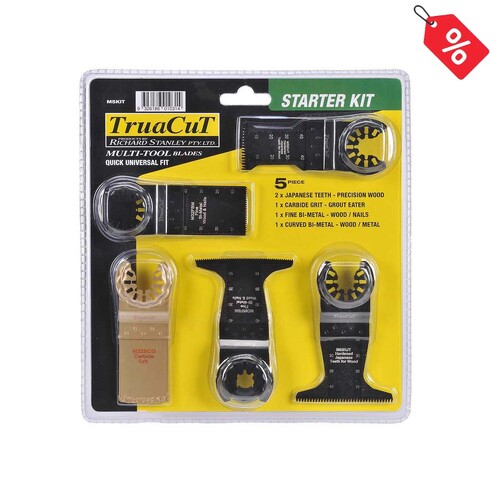 TruaCut Multi-Tool Blades Starter Kit 5 piece