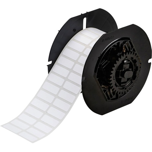 Brady B33-152-499 Aggressive Adhesive Multi-Purpose Nylon Label 25.40 x 9.53mm White