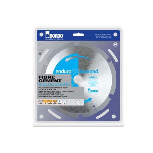 Bordo 184mm x 4 Teeth Enduro PCD Diamond Saw Blade - 7455-1844