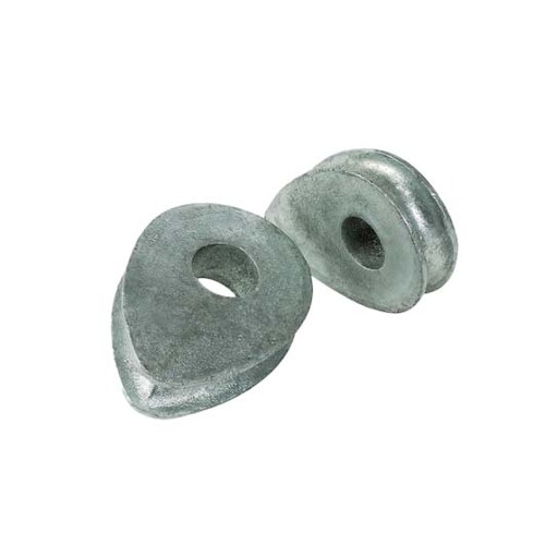 Austlift Thimble Solid Eye Pre-Drilled Hole 18mm, 30mm Hole - 302605