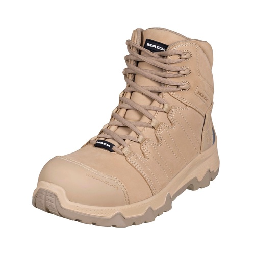 Mack Octane 2.0 Zip Safety Boots, Sand - UK/AUS Size 14