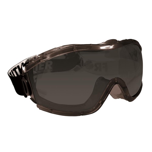 Frontier Marathon Goggle Anti-Fog Lens Smoke, One Size Fits All - Pack of 6