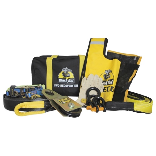 Black Rat 4WD Safety Recovery Kit  - 342350BK