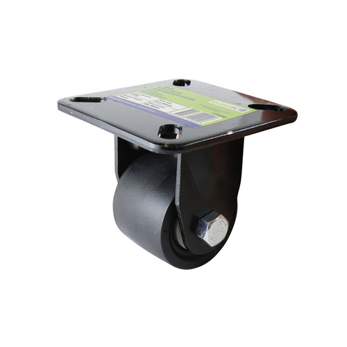 Easyroll 50mm Nylon Fixed Plate Mount Castors 300kg - Pack of 4