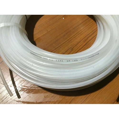 Esdan LDPE Pressure Tube 6mm 1MPa, 50m Approximate
