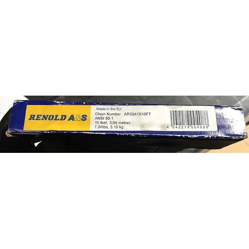 Renold A&S AR50A1 All Purpose Standard Chain 10ft - American Standard Simplex