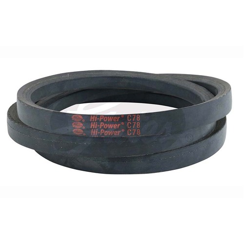 Gates C78 Hi-Power II Classical Wrapped V Belt C Section (9004-6078)