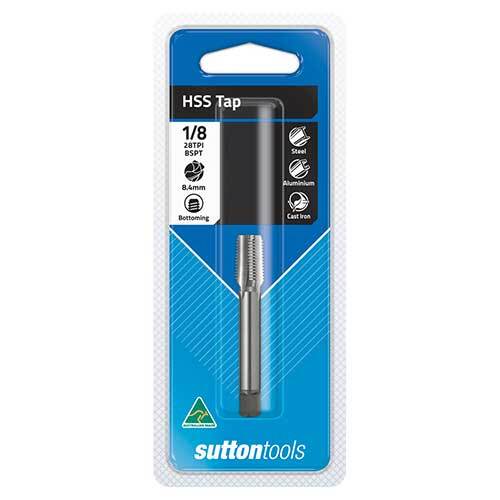 Sutton T826 Straight Flute Tap Pipe - Bottoming - HSS